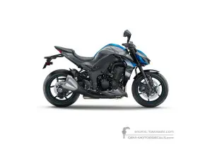 Decals for Kawasaki Z1000 2018 - Gray • Kawasaki OEM Decals