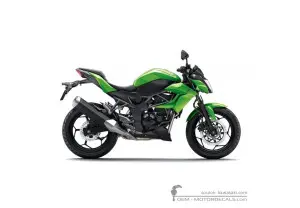 Decals for Kawasaki Z250SL | BR250 2015 • Kawasaki OEM Decals