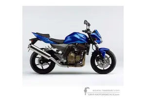 Decals for Kawasaki Z750 2005 - Blue • Kawasaki OEM Decals