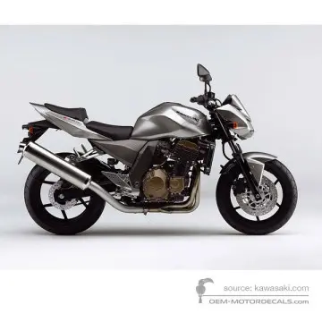 Kawasaki Z750 2005 - Srebrny - Metallic Phantom Silver
