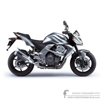 Kawasaki Z750 2007 - Zilver - Atomic Silver