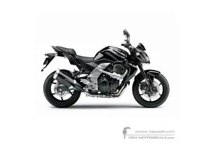 Decals for Kawasaki Z750 2009 - Black • Kawasaki OEM Decals