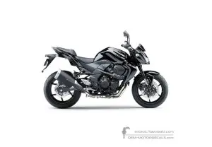 Decals for Kawasaki Z750 2010 - Black • Kawasaki OEM Decals