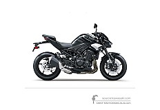 Pegatinas para Kawasaki Z900 | ZR900 2025 - Negro Blanco • Kawasaki Pegatinas OEM