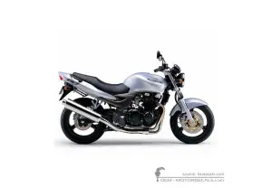 Naklejki do Kawasaki ZR-7 | ZR750 2003 • Kawasaki Naklejki OEM