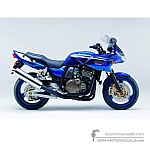 Kawasaki ZRX1200S 2001 - Blu