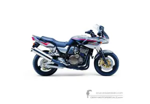 Decals for Kawasaki ZRX1200S 2001 - Silver • Kawasaki OEM Decals