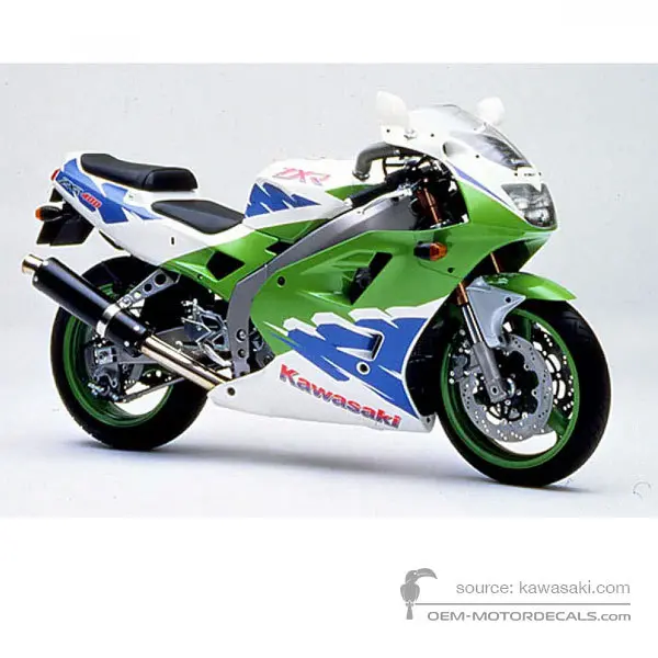 Kawasaki ZXR400 1994 - Verde - Lime Green
