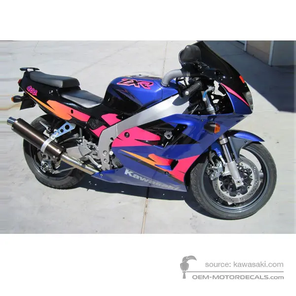 Kawasaki ZXR400 1997 - Nero - Ebony / Metallic Eventide