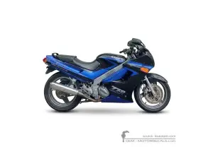 Decals for Kawasaki ZZ-R250 | EX250 1993 • Kawasaki OEM Decals
