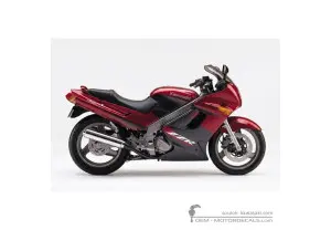 Decals for Kawasaki ZZ-R250 | EX250 1999 • Kawasaki OEM Decals