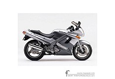 Autocollants pour Kawasaki ZZ-R250 | EX250 1999 • Kawasaki Autocollants OEM