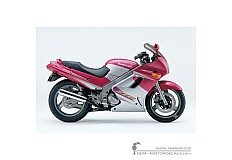 Autocollants pour Kawasaki ZZ-R250 | EX250 2001 • Kawasaki Autocollants OEM