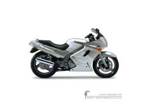 Decals for Kawasaki ZZ-R250 | EX250 2002 • Kawasaki OEM Decals