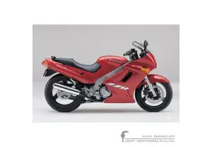 Decals for Kawasaki ZZ-R250 | EX250 2004 • Kawasaki OEM Decals