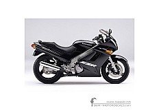Autocollants pour Kawasaki ZZ-R250 | EX250 2007 • Kawasaki Autocollants OEM