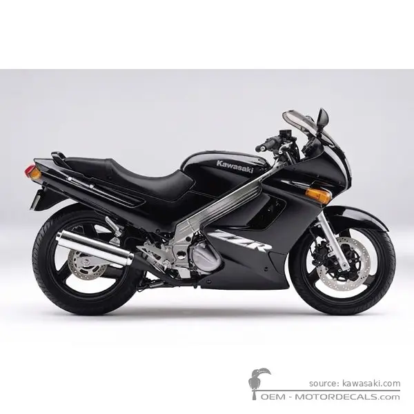 Kawasaki ZZ-R250 | EX250 2007 - Metallic Comet Black