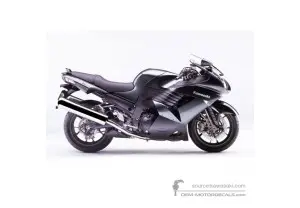 Decals for Kawasaki ZZR1400 2006 - Gray • Kawasaki OEM Decals
