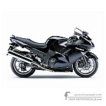 Kawasaki ZZR1400 2008 - Blu