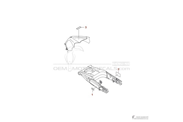 Kawasaki ZZR1400 2012 - Caution labels