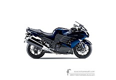 Pegatinas para Kawasaki ZZR1400 2013 - Azul • Kawasaki Pegatinas OEM