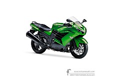 Stickers voor Kawasaki ZZR1400 2014 - Groen • Kawasaki OEM Stickers