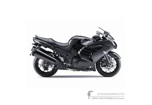 Decals for Kawasaki ZZR1400 2015 - Gray • Kawasaki OEM Decals