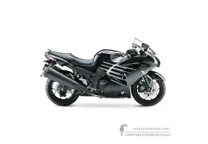 Decals for Kawasaki ZZR1400 2016 - Gray • Kawasaki OEM Decals