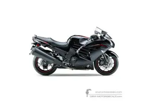 Decals for Kawasaki ZZR1400 2019 - Black • Kawasaki OEM Decals