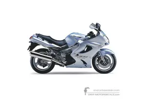 Decals for Kawasaki ZZR1200 2003 - Silver • Kawasaki OEM Decals