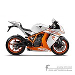 KTM 1190 RC8 R 2012 - Blanc
