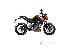 Decals for KTM 125 DUKE 2012 - Orange • KTM OEM Decals