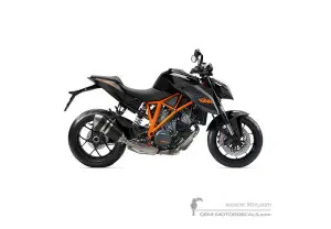 Aufkleber für KTM 1290 SUPER DUKE R 2014 - Schwarz • KTM OEM-Aufkleber