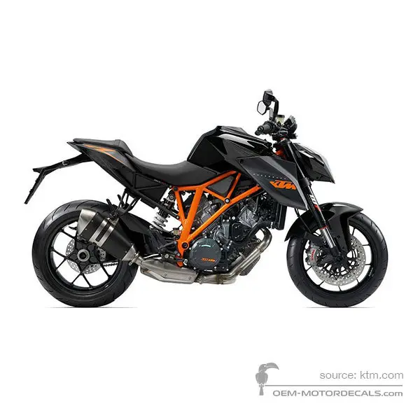 KTM 1290 SUPER DUKE R 2014 - Schwarz - Black