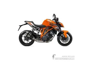 Aufkleber für KTM 1290 SUPER DUKE R 2016 - Orange • KTM OEM-Aufkleber