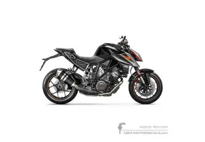 Aufkleber für KTM 1290 SUPER DUKE R 2018 - Schwarz • KTM OEM-Aufkleber