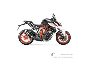 Stickers voor KTM 1290 SUPER DUKE R 2017 - Wit • KTM OEM Stickers