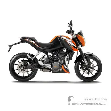 KTM 200 DUKE 2012