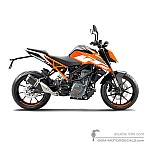 KTM 250 DUKE 2017 - Orange