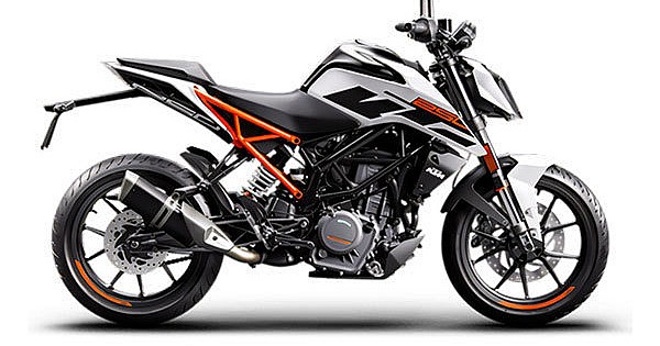 OEM Decals KTM 250 DUKE 2018 White Original Stickers