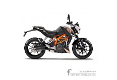Naklejki do KTM 390 DUKE 2014 - Biały • KTM Naklejki OEM