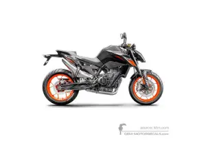 Aufkleber für KTM 790 DUKE 2020 - Schwarz • KTM OEM-Aufkleber
