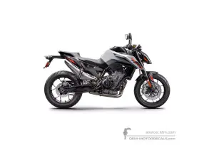 Aufkleber für KTM 790 DUKE 2022 - Grau • KTM OEM-Aufkleber