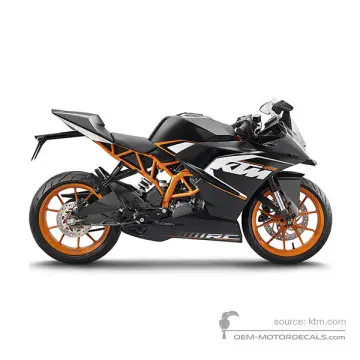 KTM RC200 2015