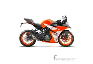 Aufkleber für KTM RC250 2017 - Orange • KTM OEM-Aufkleber