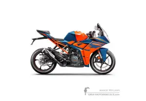 Stickers voor KTM RC390 2022 - Blauw • KTM OEM Stickers