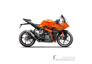 Aufkleber für KTM RC390 2022 - Orange • KTM OEM-Aufkleber