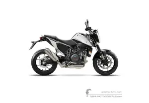 Naklejki do KTM 690 DUKE 2017 - Biały • KTM Naklejki OEM