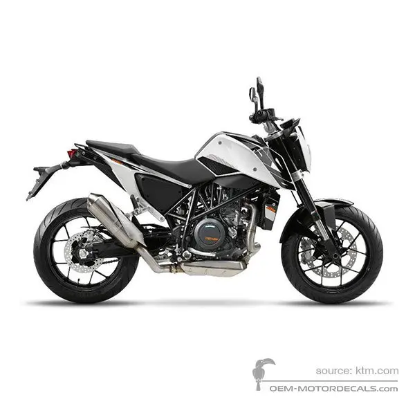 KTM 690 DUKE 2016 - Biały - White
