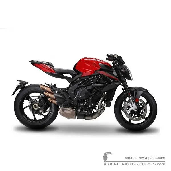 MV Agusta BRUTALE Rosso 2021 - Ago Red